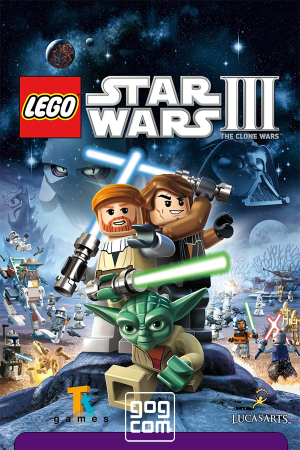 LEGO Star Wars III: The Clone Wars v.1.0 (16810) GOG скачать торрент бесплатно Лицензия