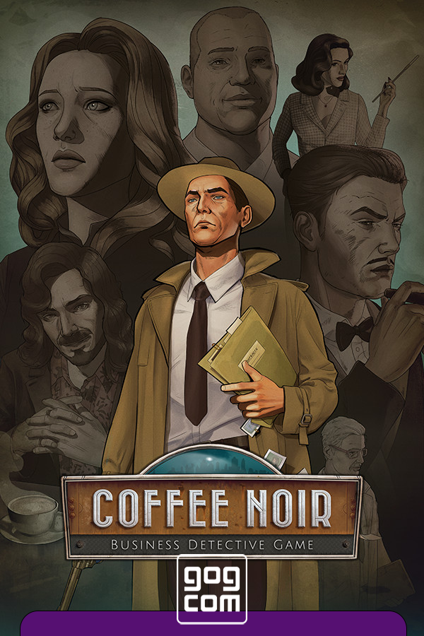 Coffee Noir Business Detective Game v1.0.1 GOG