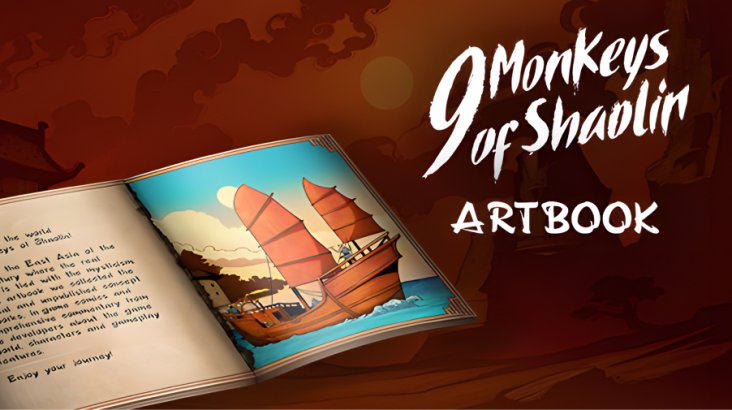9 Monkeys of Shaolin — Digital Artbook