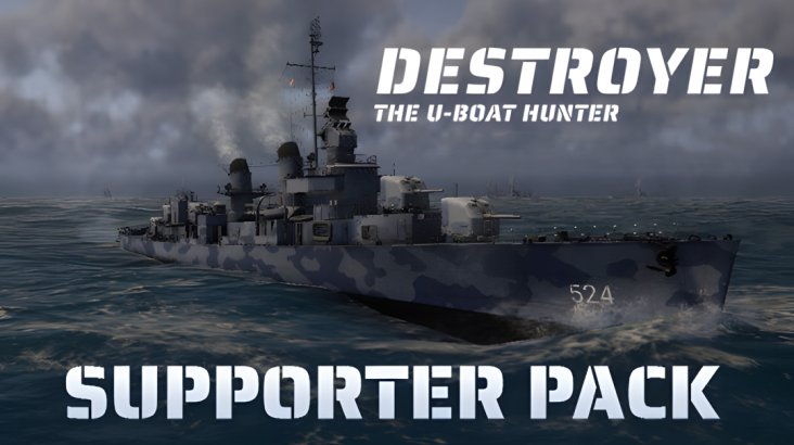 Destroyer The U-Boat Hunter Supporter Pack