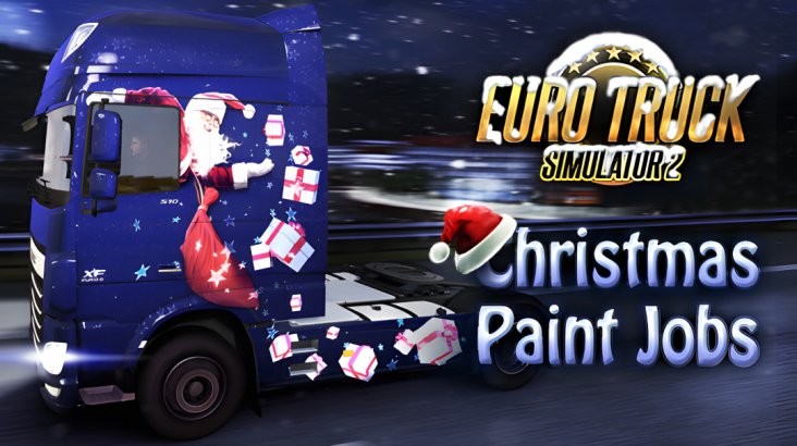Euro Truck Simulator 2 Christmas Paint Jobs Pack