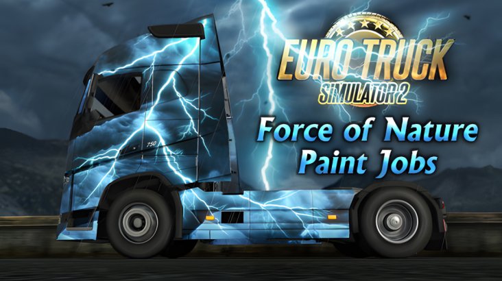 Euro Truck Simulator 2 Force of Nature Paint Jobs Pack