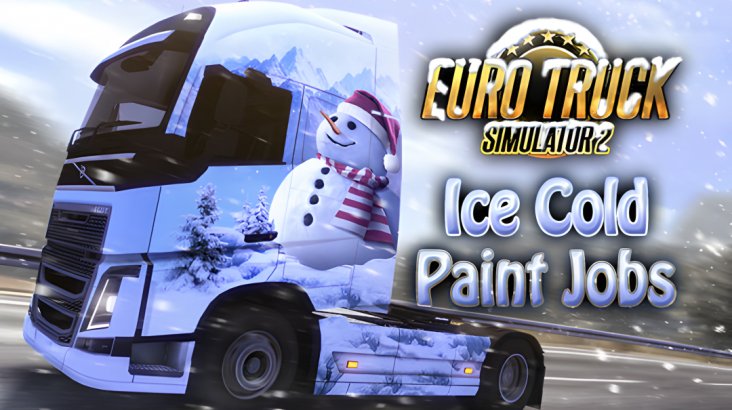 Euro Truck Simulator 2 — Ice Cold Paint Jobs Pack
