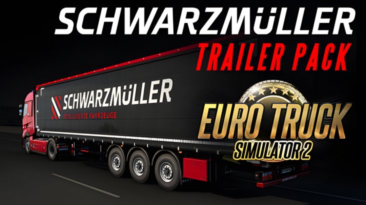 Euro Truck Simulator 2 Schwarzmüller Trailer Pack