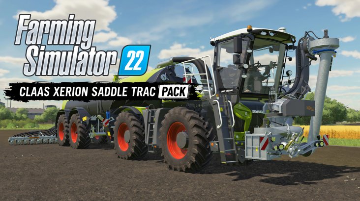 Farming Simulator 22 — CLAAS XERION SADDLE TRAC Pack