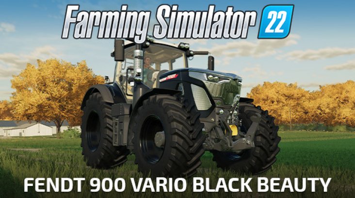 Farming Simulator 22 — Fendt 900 Vario Black Beauty