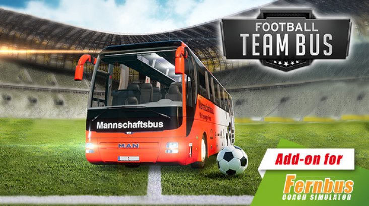Fernbus Simulator Add-on — Football Team Bus