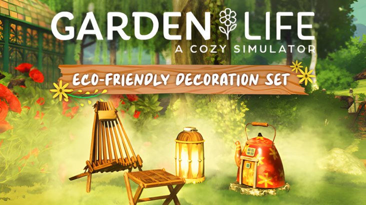 Garden Life: A Cozy Simulator — Eco-friendly Decoration Set