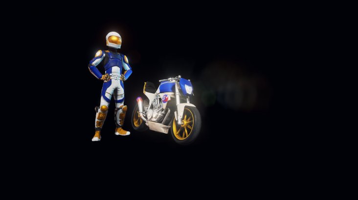 Moto Racer 4 — Space Dasher