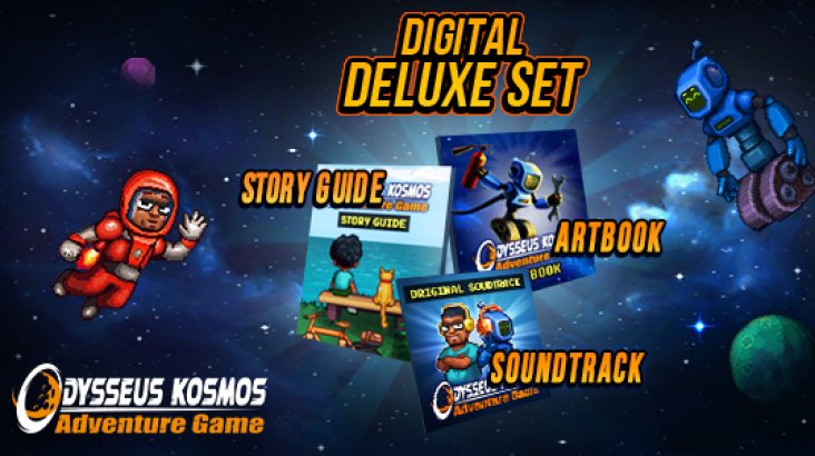 Odysseus Kosmos and his Robot Quest: Digital Deluxe Set