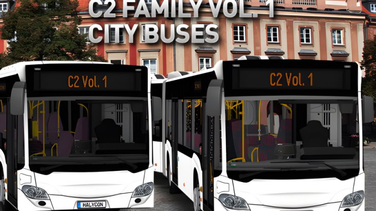 OMSI 2 Add-on C2 Family Vol. 1 City Buses