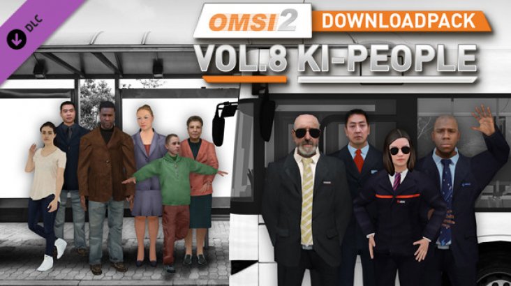 OMSI 2 Add-on Downloadpack Vol. 8 – KI-People