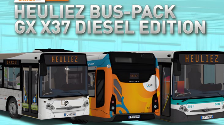 OMSI 2 Add-on Heuliez Bus Pack GX x37 Diesel Edition