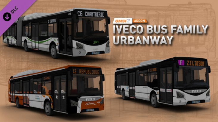 OMSI 2 Add-on IVECO Bus Family Urbanway