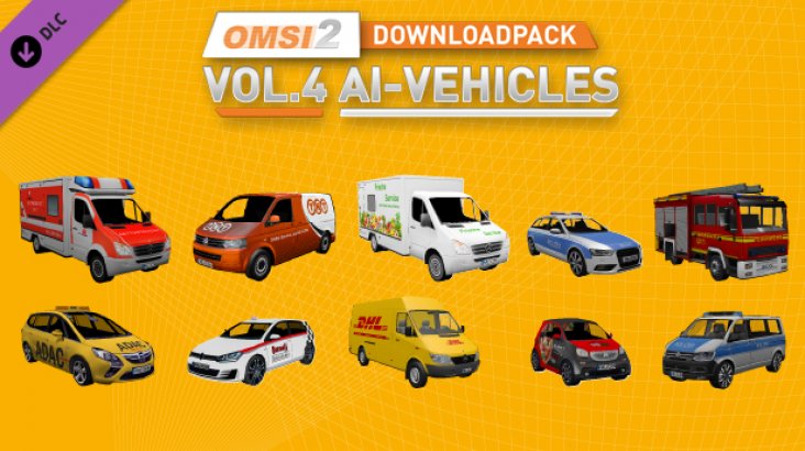 OMSI 2 Downloadpack Vol. 4 — AI-Vehicles