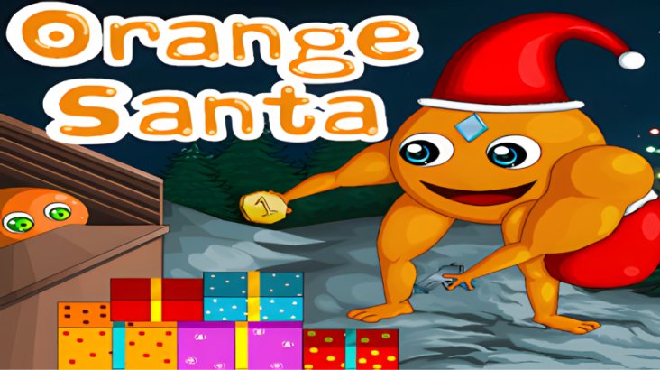 Orange Santa