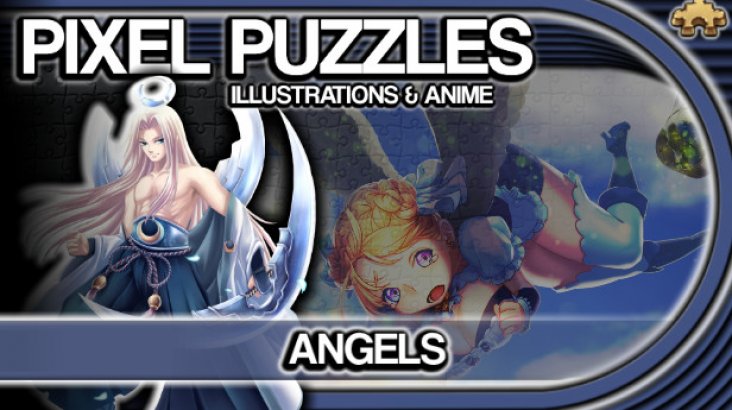 Pixel Puzzles Illustrations & Anime — Jigsaw Pack: Angels