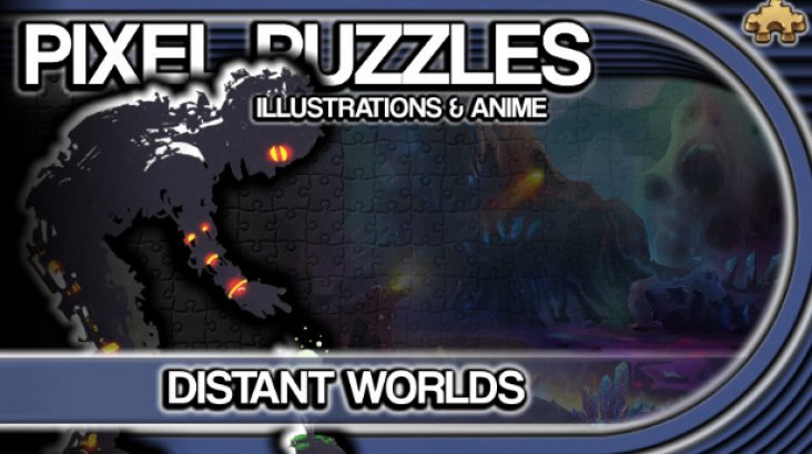 Pixel Puzzles Illustrations & Anime — Jigsaw Pack: Distant Worlds