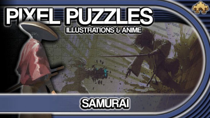 Pixel Puzzles Illustrations & Anime — Jigsaw Pack: Samurai