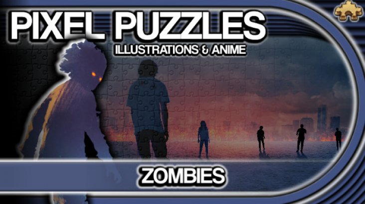 Pixel Puzzles Illustrations & Anime — Jigsaw Pack: Zombies