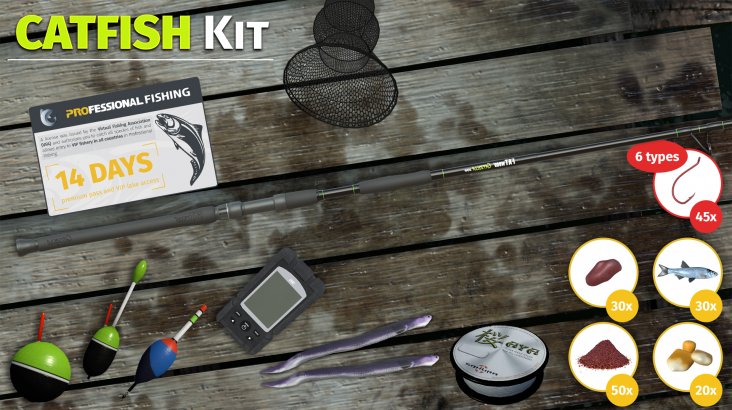 Professional Fishing: Catfish Kit