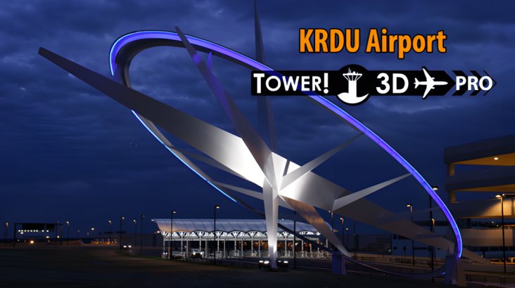 Tower!3D Pro — KRDU airport