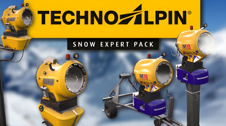 Winter Resort Simulator — TechnoAlpin — Snow Expert Pack
