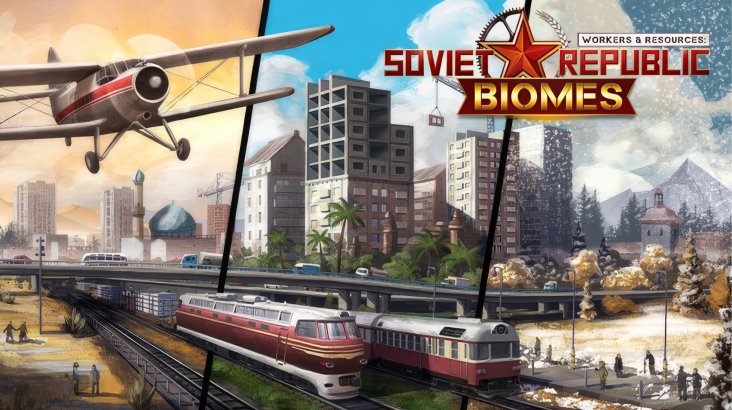 Workers & Resources: Soviet Republic — Biomes