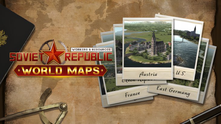 Workers & Resources: Soviet Republic — World Maps