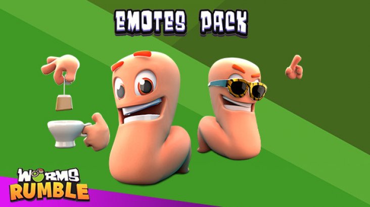 Worms Rumble: Emote Pack