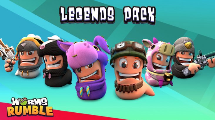 Worms Rumble — Legends Pack